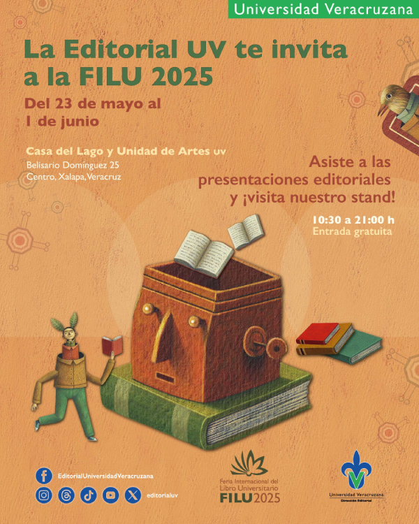 La Editorial UV presentará novedades en FILU 2025